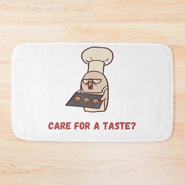 Item preview, Care for a taste? Funny Grumpy Chicken designed and sold by ThumboArtBumbo.