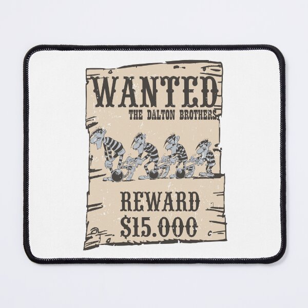 Item preview, WANTED DALTON BROTHERS Reward Lúcký American Lúké Comics designed and sold by BarbaraCollin.