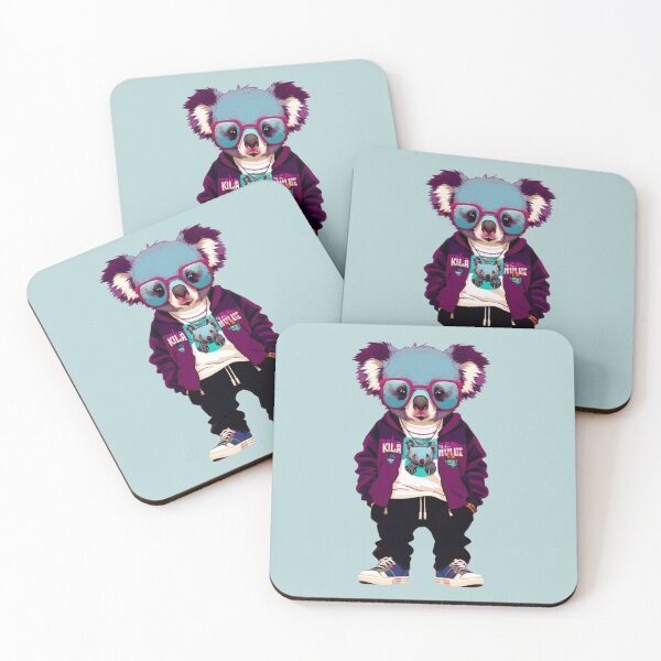 Item preview, Hipster Koala V16 designed and sold by HipsterAnimals.