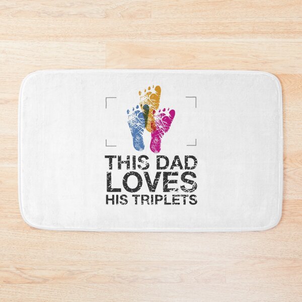 Item preview, Proud Dad of Triplets - Celebrate your love for your little ones designed and sold by H Jonas.