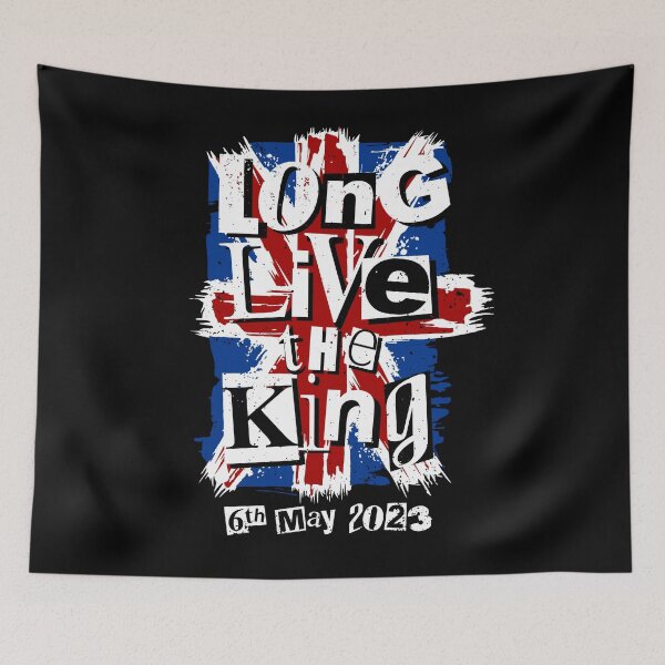 Item preview, King Charles III Coronation Long Live the King Street Party designed and sold by Nerd Shizzle.