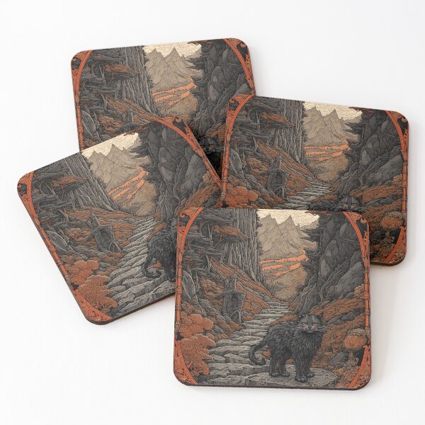 Item preview, Mountain Cat - Fantasy designed and sold by k2lu533.