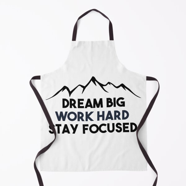 Item preview, Dream Big, Work Hard Stay Focused. designed and sold by BobbyTee Merch.