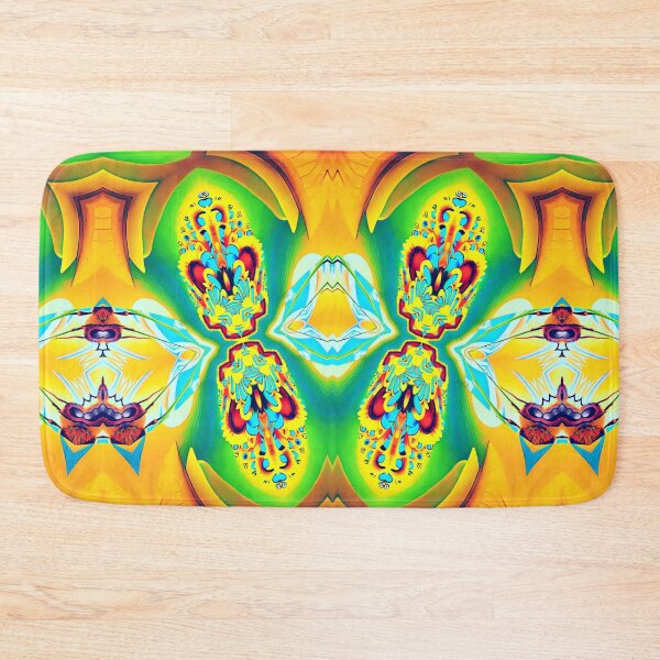 Item preview,   *Funny Abstract Bee On A Sunflower Summer Blue Sky Painting* designed and sold by Ralek.