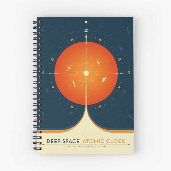 Item preview, Deep Space Atomic Clock (Orange) designed and sold by timmytots.