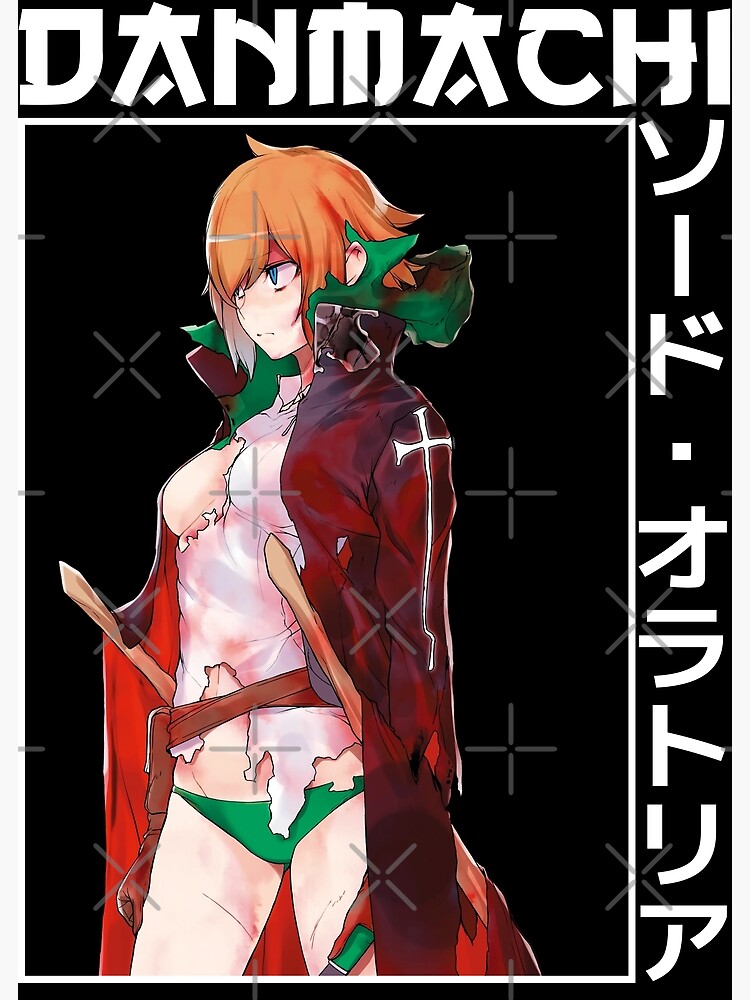 Ryuu Lion DanMachi Anime Girl Waifu Fanart Poster for Sale by