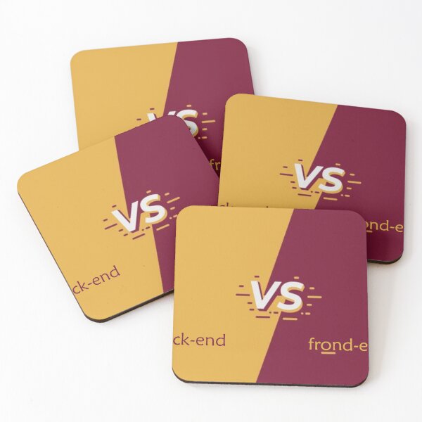 Item preview, frond-end vs back-end  designed and sold by CodeCrush.