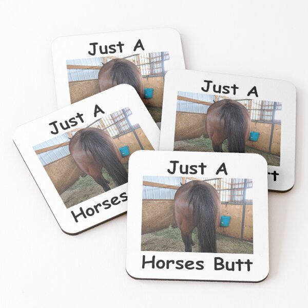 Item preview, Just A Horses Butt designed and sold by Sandy Shiner-Swanson.