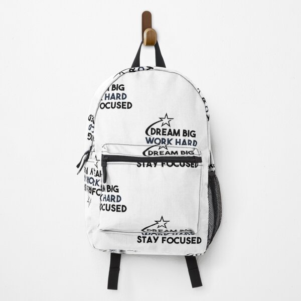 Item preview, Dream Big, Work Hard Stay Focused - Shooting Stars designed and sold by BobbyTee Merch.