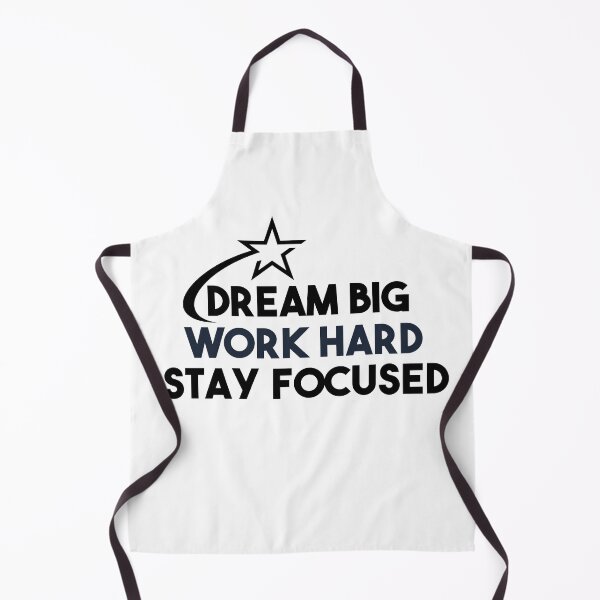Item preview, Dream Big, Work Hard Stay Focused - Shooting Stars designed and sold by BobbyTee Merch.