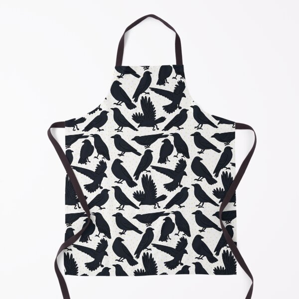 Item preview, Cute black crow pattern designed and sold by Yarafantasyart.