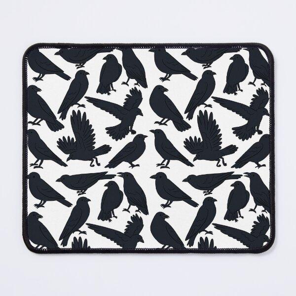 Item preview, Cute black crow pattern  designed and sold by Yarafantasyart.