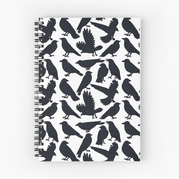 Item preview, Cute black crow pattern  designed and sold by Yarafantasyart.