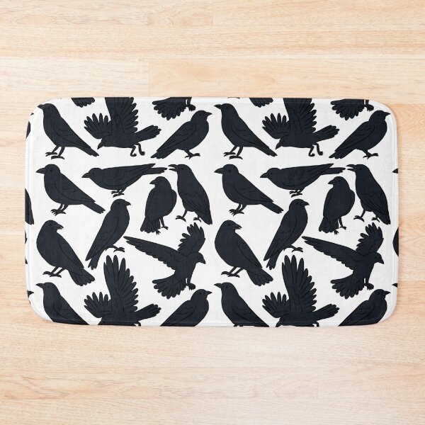 Item preview, Cute black crow pattern  designed and sold by Yarafantasyart.