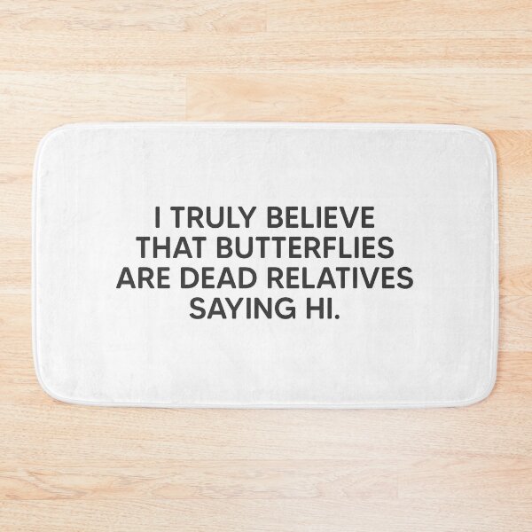 Item preview, Butterflies Secret Phrase designed and sold by mantrasupply.