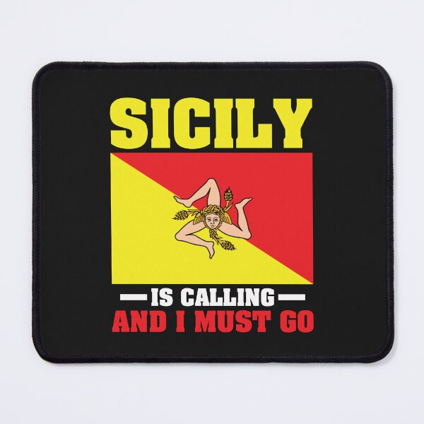 Item preview, Sicily is calling and I must go - Motivational quote designed and sold by obedtheartist.