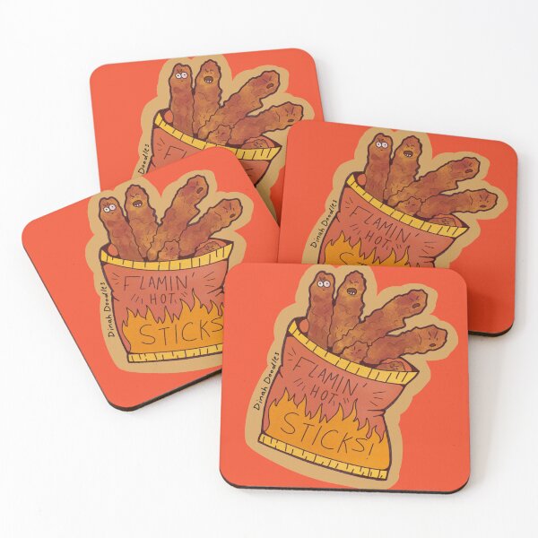 Item preview, Flaming Hot Sticks! designed and sold by dinah-doodles.