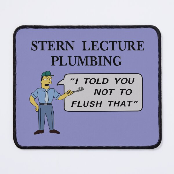 Item preview, Stern Lecture Plumbing designed and sold by REALsaintpetty.