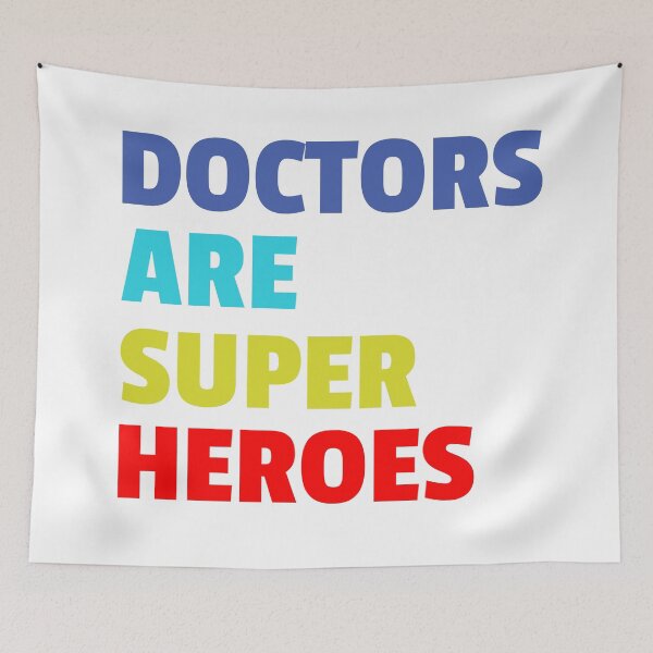Item preview, Doctors are Super Heroes designed and sold by Teetans.