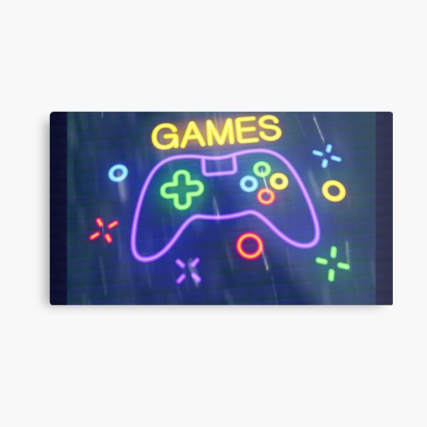Games Metal Print