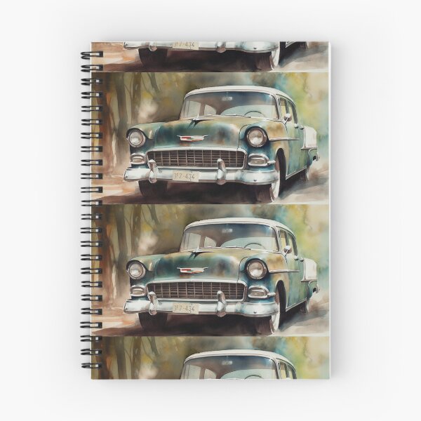 Item preview, Green 55 Chevy Classic Car Watercolor designed and sold by Richard Montag.
