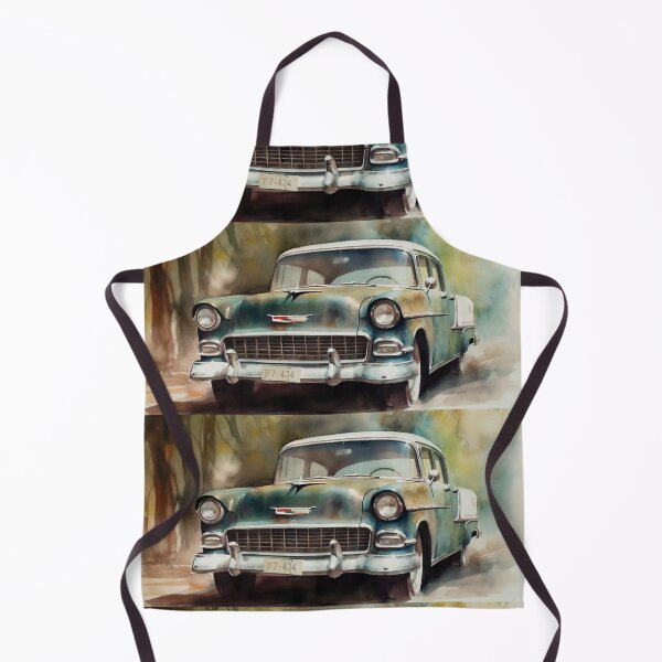Item preview, Green 55 Chevy Classic Car Watercolor designed and sold by Richard Montag.