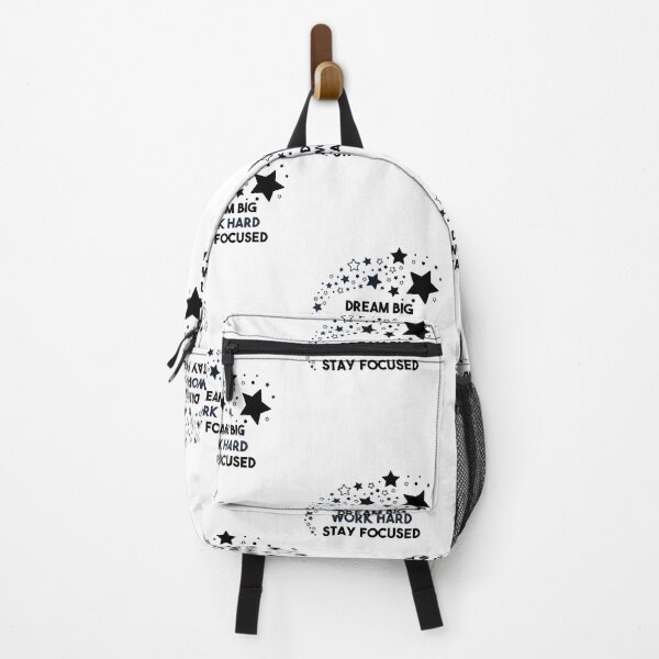 Item preview, Dream Big, Work Hard Stay Focused - Shooting Stars Classic designed and sold by BobbyTee Merch.