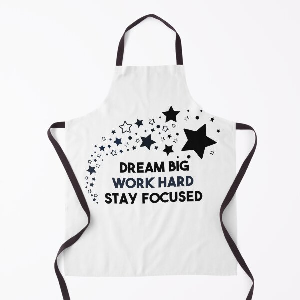 Item preview, Dream Big, Work Hard Stay Focused - Shooting Stars Classic designed and sold by BobbyTee Merch.