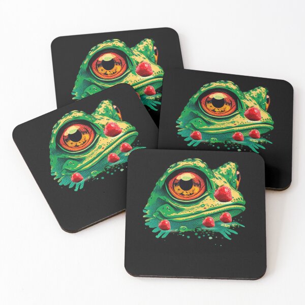 Item preview, Frog with a strawberry designed and sold by Estevam Marinho.