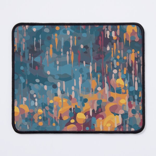 Item preview, Dripping Orange and Blue Fusion designed and sold by TopArtsy.