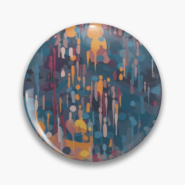 Item preview, Dripping Orange and Blue Fusion designed and sold by TopArtsy.