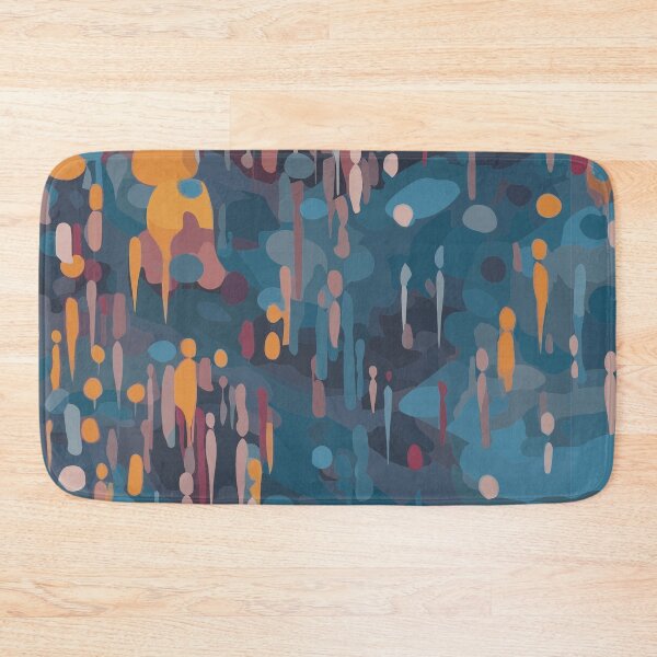 Item preview, Dripping Orange and Blue Fusion designed and sold by TopArtsy.