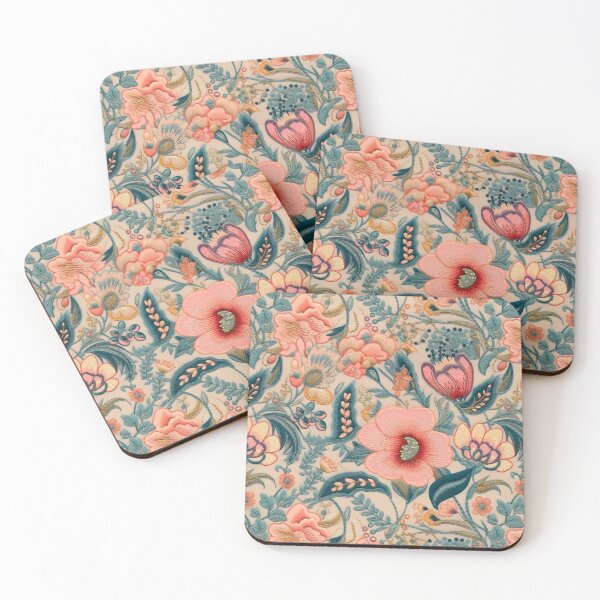 Item preview, Vintage Floral Embroidery designed and sold by SecretDicer.