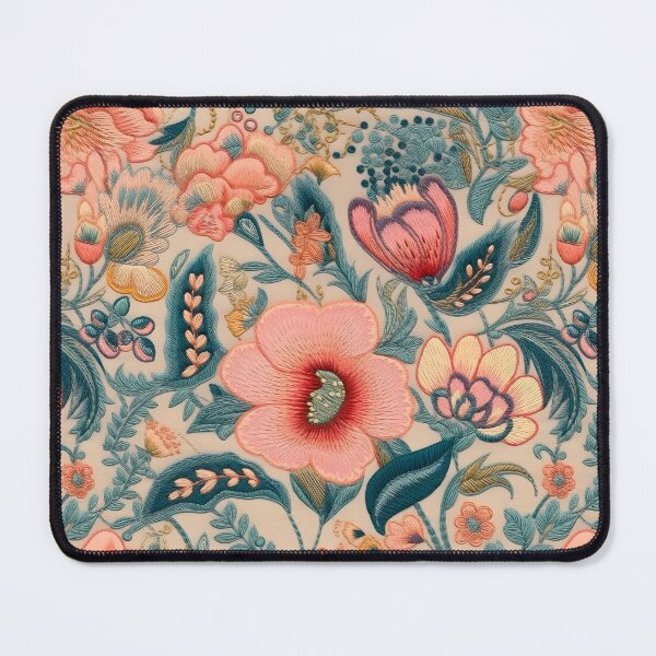 Item preview, Vintage Floral Embroidery designed and sold by SecretDicer.