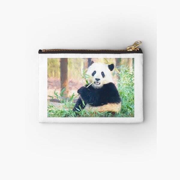 Item preview, Panda Eating Bamboo Painting designed and sold by DesignDLW.