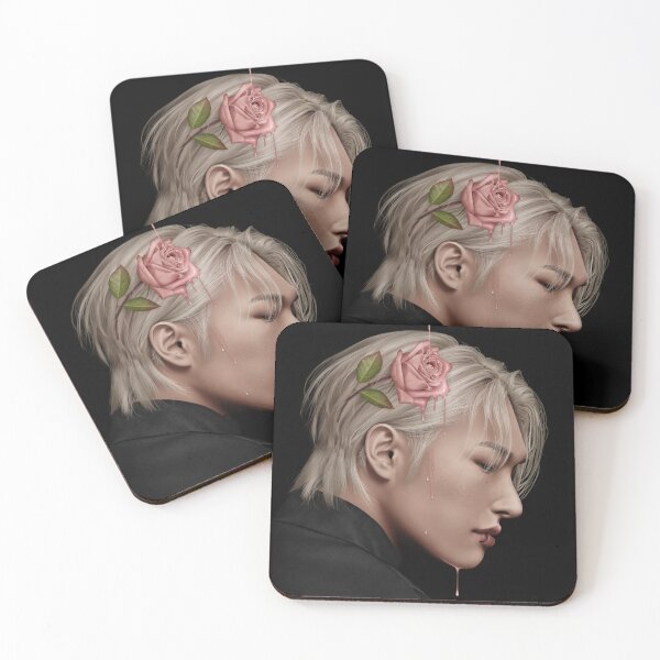 Item preview, ATEEZ Mingi (Pretty In Pink) designed and sold by supermanworks.