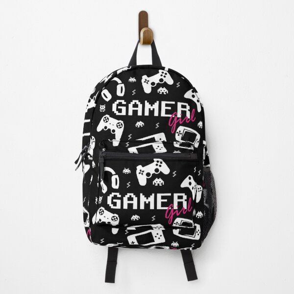 Item preview, Gamer girl pattern white designed and sold by MortemMaker.