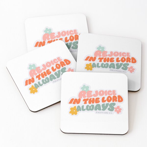 Item preview, Philippians 4:4 designed and sold by anagoldpez.