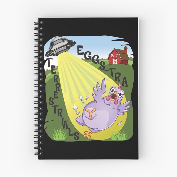 Item preview, Eggs-tra Terrestrials Funny Chicken Design designed and sold by designsmostfowl.