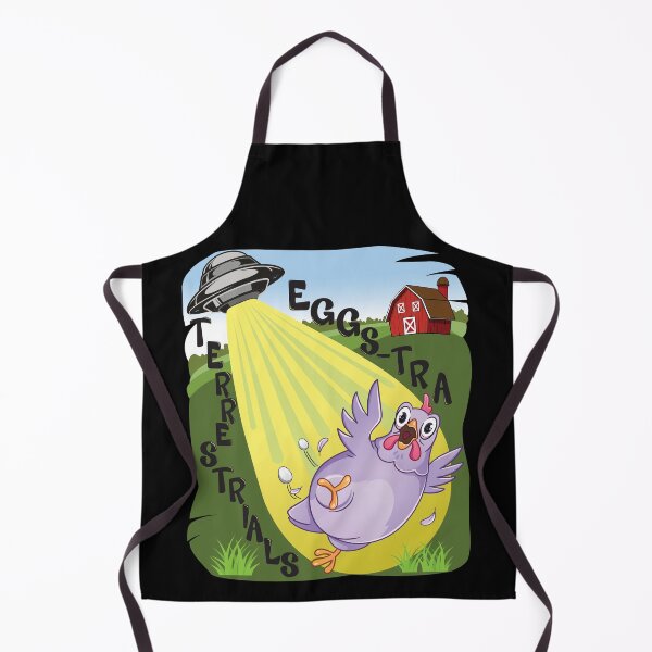 Item preview, Eggs-tra Terrestrials Funny Chicken Design designed and sold by designsmostfowl.