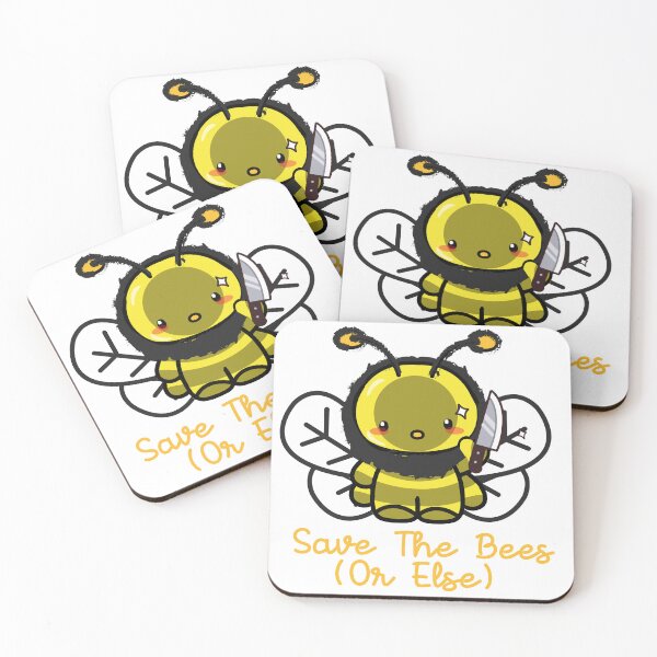 Item preview, Save the bees (or else) designed and sold by remerasnerdas.