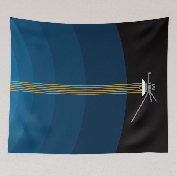 Item preview, Voyager 2: Interstellar Space (Blue) designed and sold by timmytots.