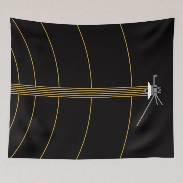 Item preview, Voyager 2: Interstellar Space (Black) designed and sold by timmytots.