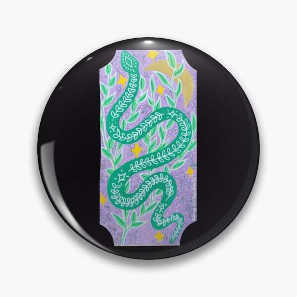 Item preview, Snake In The Moons Garden designed and sold by JenidyJohnson.