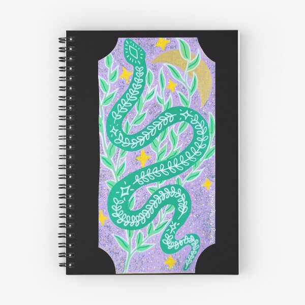 Item preview, Snake In The Moons Garden designed and sold by JenidyJohnson.