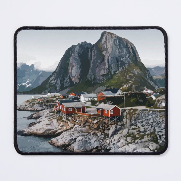Item preview, Hamnoy Norway Artwork designed and sold by Explore The Wilds.
