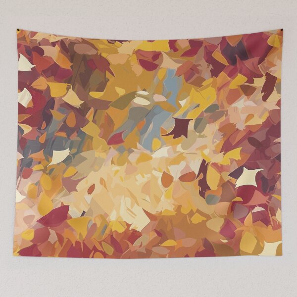 Item preview, Autumn Hues Abstraction designed and sold by TopArtsy.