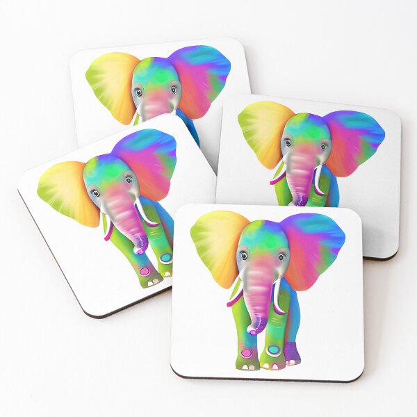 Artikelvorschau, Colorful elephant entworfen und verkauft von ibelieveimages.