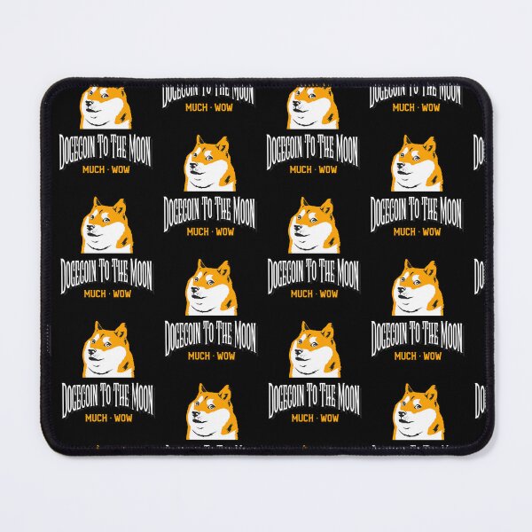 Item preview, Dogecoin to The Moon Much Wow designed and sold by NFTDesignsBLV.