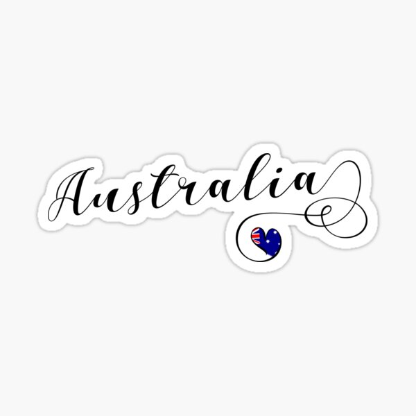 Item preview, Heart Australia, Australian Flag, I Love Australia, Australia Mug designed and sold by Celticana.